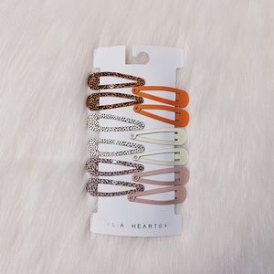 LA Hearts Harper Snap Clips